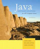 Photos of Java Software Solutions For Ap Computer Science 3rd Edition