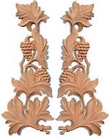 Wood Carvings Grapes Images