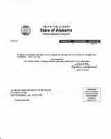 Pictures of Arizona Tax License Number