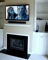 Photos of Tv Installation Over Fireplace