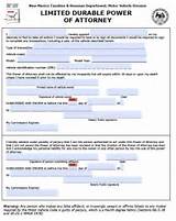 Free Power Of Attorney Form New Mexico Images