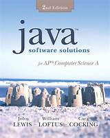 Photos of Java Software Solutions For Ap Computer Science 3rd Edition