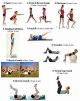 Lower Body Balance Exercises Pictures