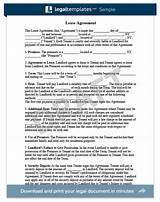 Student Lease Agreement