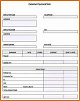 Images of Payroll Check Template Free Form