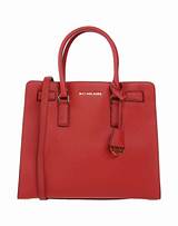 Pictures of Michael Kors Handbag Red