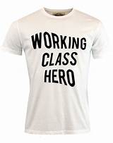 Images of John Lennon Working Class Hero T Shirt