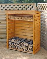 Photos of Outdoor Firewood Rack With Roof