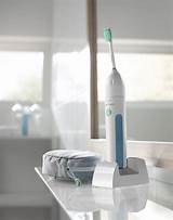 Philips Sonicare Essence Electric Toothbrush White Blue Images