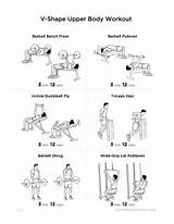 Workout Routine Upper Body Pictures