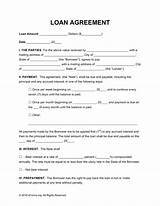 Loan Write Up Template Pictures