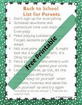 Back To School Reminders Pictures