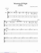 Mountains Guitar Tab Pictures