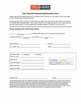 Photos of Ach Payment Form Template