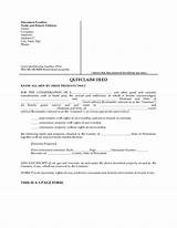 How To File A Quit Claim Deed In Michigan Pictures