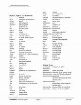 Pictures of Medical Terminology Abbreviations Worksheet
