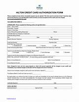 Days Inn Credit Card Authorization Form Pictures