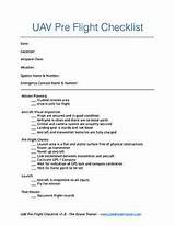 Pictures of Drone Flight Checklist