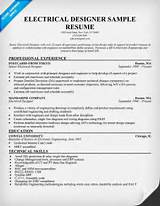 Electrical Engineer Resume Examples Pictures