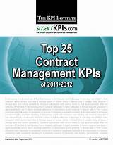 Kpi Examples Contract Management