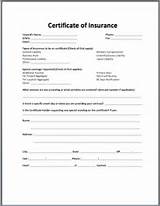 Images of Group Life Insurance Certificate