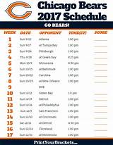 Packers Nfl Schedule 2017 Pictures