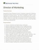Pictures of Social Marketing Job Description