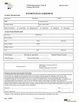 Patient Payment Plan Agreement Template Pictures