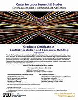Pictures of Graduate Certificate Conflict Resolution