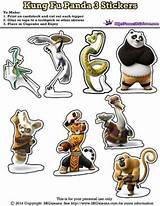 Photos of Kung Fu Panda Stickers