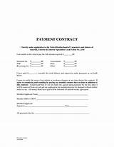 Pictures of Contract Payments