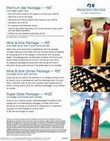 Images of Beverage Packages On Cruises