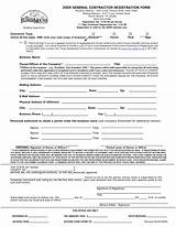 General Contractor Contract Forms Images