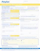 Pictures of Petplan Claim Form