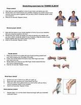 Exercises For Tennis Elbow Pictures