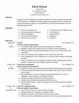 It Support Resume Images