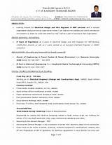 Electrical Engineer Resume Examples Images