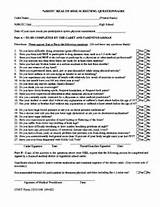 Pictures of Sports Training Questionnaire