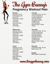 Pictures of Pregnant Exercise Routine