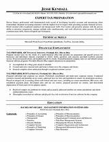 Images of Resume Format For Tax Consultant