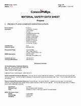 Images of Msds For Propane Tanks