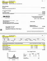 Pictures of Gas Electric Bill