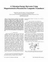 Vibration Into Electrical Energy Photos