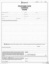 Images of Free Construction Job Bid Forms