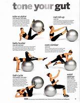 Workout Exercises Ball Photos