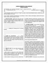 Chicago Residential Rental Agreement Or Lease
