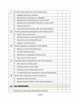 Residential Security Assessment Checklist Images