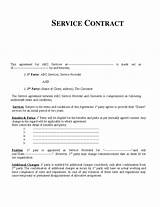 Example Of Hvac Service Contract Pictures