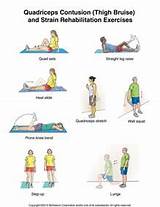 Pictures of Quad Floor Exercises