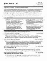 Photos of Electrical Engineer Resume Examples